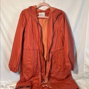 a new day Women's Rust Trench Coat
